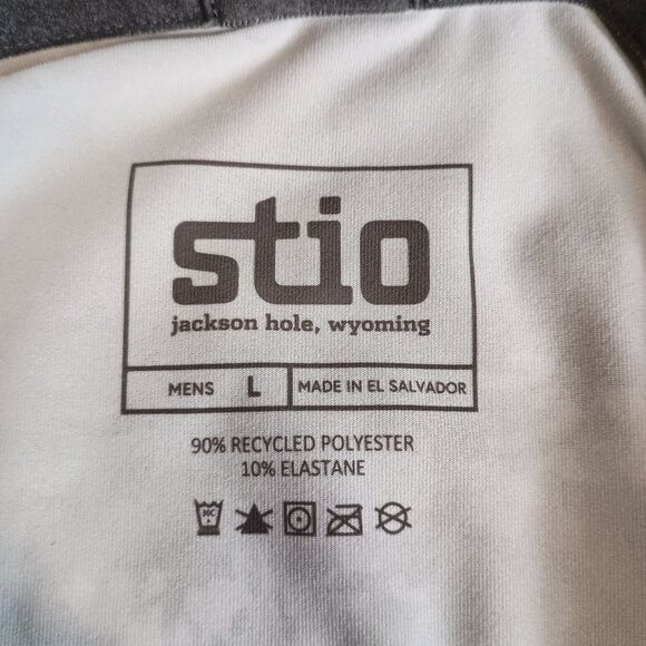 Stio Hylas Men's L Gray Camouflage Performace Hiking Outdoors Hooded Pullover - Picture 2 of 9